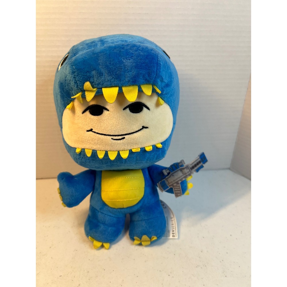 Arsenal Reloaded Blue Dinosaur Plush DevSeries Roblox Game Character 8 Inch